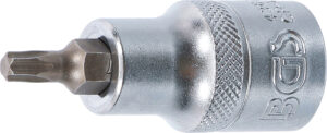 BGS 4367 Bit-Einsatz | Antrieb Innenvierkant 12,5 mm (1/2") | T-Profil (für Torx) T27