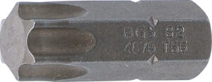BGS 4875 Bit | Länge 30 mm | Antrieb Außensechskant 10 mm (3/8") | T-Profil (für Torx) T55