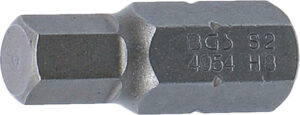 BGS 4954 Bit | Länge 30 mm | Antrieb Außensechskant 10 mm (3/8") | Innensechskant 8 mm