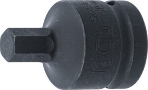 BGS 5054-12 Kraft-Bit-Einsatz | Länge 55 mm | Antrieb Innenvierkant 20 mm (3/4") | Innensechskant 12 mm