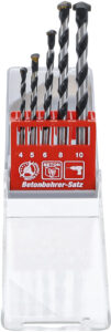 BGS 50816 Betonbohrer-Satz | 4 - 10 mm | 5-tlg.
