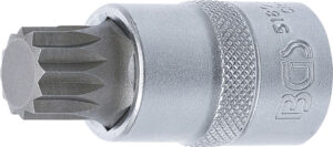 BGS 5180-M17 Bit-Einsatz | Antrieb Innenvierkant 12,5 mm (1/2") | Innenvielzahn (für XZN) M17