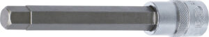 BGS 5184-H13 Bit-Einsatz | Länge 140 mm | Antrieb Innenvierkant 12,5 mm (1/2") | Innensechskant 13 mm