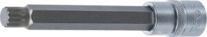 BGS 5184-M14 Bit-Einsatz | Länge 140 mm | Antrieb Innenvierkant 12,5 mm (1/2") | Innenvielzahn (für XZN) M14