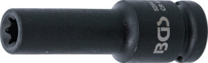 BGS 5204-12 Kraft-Steckschlüssel-Einsatz E-Profil, tief | Antrieb Innenvierkant 12,5 mm (1/2") | SW E12