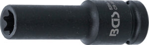 BGS 5204-14 Kraft-Steckschlüssel-Einsatz E-Profil, tief | Antrieb Innenvierkant 12,5 mm (1/2") | SW E14