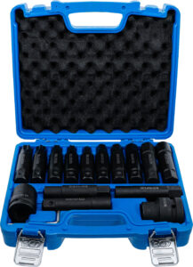 BGS 5246 Lkw-Bit-Satz | 20 mm (3/4") + 25 mm (1") | 16-tlg.