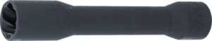BGS 5264-19 Spiral-Profil-Steckschlüssel-Einsatz / Schraubenausdreher, tief | Antrieb Innenvierkant 12,5 mm (1/2") | SW 19 mm