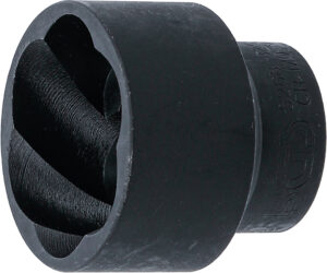 BGS 5268-32 Spiral-Profil-Steckschlüssel-Einsatz / Schraubenausdreher | Antrieb Innenvierkant 12,5 mm (1/2") | SW 32 mm
