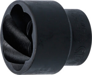 BGS 5268-36 Spiral-Profil-Steckschlüssel-Einsatz / Schraubenausdreher | Antrieb Innenvierkant 20 mm (3/4") | SW 36 mm
