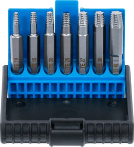 BGS 5284 Schraubenausdreher-Satz | für defektes T-Profil (für Torx) T10 - T40 | 7-tlg.