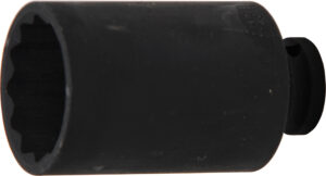 BGS 5344 Kraft-Steckschlüssel-Einsatz Zwölfkant, tief | Antrieb Innenvierkant 12,5 mm (1/2") | SW 38 mm