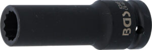 BGS 5346 Kraft-Steckschlüssel-Einsatz Zwölfkant, tief | Antrieb Innenvierkant 20 mm (3/4") | SW 19 mm