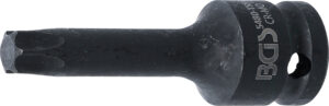 BGS 5480-T55 Kraft-Bit-Einsatz | Länge 75 mm | Antrieb Innenvierkant 12,5 mm (1/2") | T-Profil (für Torx) T55