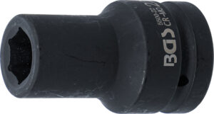 BGS 5500-22 Kraft-Steckschlüssel-Einsatz Sechskant, tief | Antrieb Innenvierkant 25 mm (1") | SW 22 mm