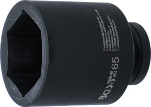 BGS 5500-65 Kraft-Steckschlüssel-Einsatz Sechskant, tief | Antrieb Innenvierkant 25 mm (1") | SW 65 mm