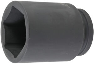 BGS 5500-75 Kraft-Steckschlüssel-Einsatz Sechskant, tief | Antrieb Innenvierkant 25 mm (1") | SW 75 mm