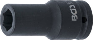 BGS 5719 Kraft-Steckschlüssel-Einsatz Sechskant, tief | Antrieb Innenvierkant 20 mm (3/4") | SW 19 mm