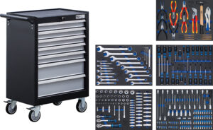 BGS 6060 Werkstattwagen | 7 Schubladen | mit 246 Werkzeugen