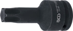 BGS 6185-T100 Kraft-Bit-Einsatz | Länge 100 mm | Antrieb Innenvierkant 20 mm (3/4") | T-Profil (für Torx) T100