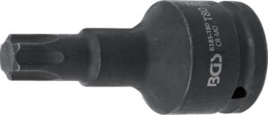BGS 6185-T80 Kraft-Bit-Einsatz | Länge 100 mm | Antrieb Innenvierkant 20 mm (3/4") | T-Profil (für Torx) T80
