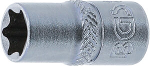 BGS 6430 Steckschlüssel-Einsatz E-Profil | Antrieb Innenvierkant 6,3 mm (1/4") | SW E10