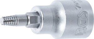 BGS 7098-T25 Schraubenausdreher-Bit-Einsatz | Antrieb Innenvierkant 10 mm (3/8") | für defektes T-Profil (für Torx) T25