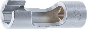 BGS 70988-11 Spezial-Steckschlüssel-Einsatz, geschlitzt | Antrieb Innenvierkant 10 mm (3/8") | SW 11 mm