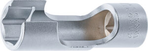 BGS 70988-15 Spezial-Steckschlüssel-Einsatz, geschlitzt | Antrieb Innenvierkant 10 mm (3/8") | SW 15 mm