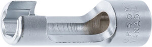 BGS 70988-9 Spezial-Steckschlüssel-Einsatz, geschlitzt | Antrieb Innenvierkant 10 mm (3/8") | SW 9 mm