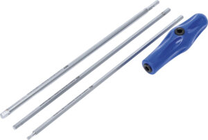 BGS 7840 Spezial-Schraubendreher-Satz | T-Profil (für Torx) | Innensechskant | 4-tlg.