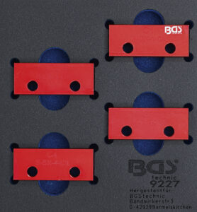 BGS 9227 Werkstattwageneinlage 1/6: Nockenwellen-Arretierwerkzeug-Satz | für Alfa Romeo / Lancia 3.0l V6 24V