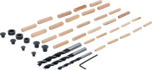 BGS Diy 50405 Holzdübel-Bohrer-Satz | 6 - 10 mm | 43-tlg.
