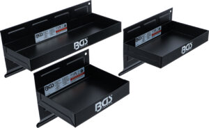 BGS 67150 Magnet-Ablagen-Satz | 150 / 210 / 310 mm | 3-tlg.