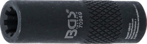BGS 70949 Spezial-Steckschlüssel-Einsatz | 8-kant | für Turboladergehäuse | für Opel, Nissan, Renault