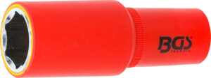 BGS 72072 VDE-Steckschlüssel-Einsatz Sechskant | Antrieb Innenvierkant 12,5 mm (1/2") | SW 22 mm