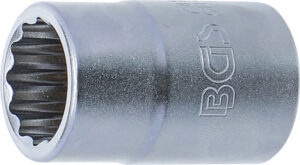 BGS 7421 Steckschlüssel-Einsatz Zwölfkant | Antrieb Innenvierkant 20 mm (3/4") | SW 21 mm