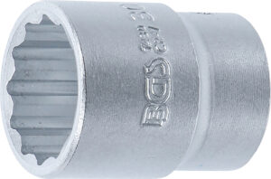 BGS 7430 Steckschlüssel-Einsatz Zwölfkant | Antrieb Innenvierkant 20 mm (3/4") | SW 30 mm