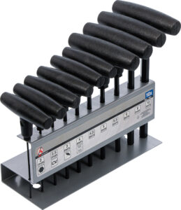 BGS 791 Schraubendreher-Satz mit T-Griff | Innensechskant 2 - 10 mm | 10-tlg.