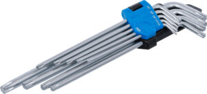 BGS 793 Winkelschlüssel-Satz | extra lang | T-Profil (für Torx) T10 - T50 | 9-tlg.