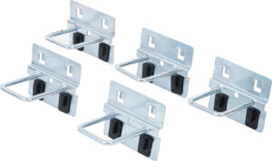 BGS 80198 U-Haken-Satz | für Schrankwand-System | 5-tlg.