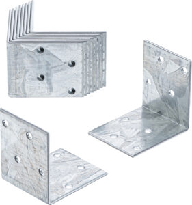 BGS 80936 Winkelverbinder | 50 x 50 x 40 mm | 10-tlg.