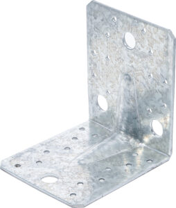 BGS 80941 Winkelverbinder | mit Sicke |105 x 105 x 90 x 3 mm
