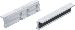 BGS 9284 Schraubstock-Schutzbacken | Aluminium | Breite 125 mm | 2-tlg.