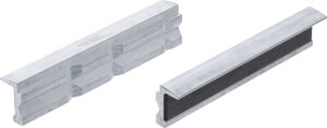 BGS 9285 Schraubstock-Schutzbacken | Aluminium | Breite 150 mm | 2-tlg.