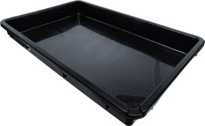 BGS 9997 Mehrzweckwanne mit Ausgießer | schwarz | 42 l