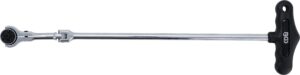 BGS 2126 Gelenkknarre mit T-Griff, abwinkelbar | Abtrieb Außenvierkant 6,3 mm (1/4")