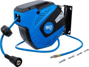 BGS 3297 Druckluftschlauch mit Aufroller | automatisch | 10 m