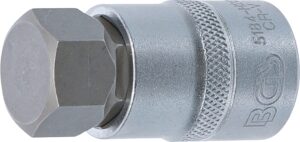 BGS 5184-H22 Bit-Einsatz | Antrieb Innenvierkant 12,5 mm (1/2") | Innensechskant 22 mm