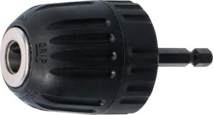 BGS 84527 Schnellspannbohrfutter | 0,8 - 10 mm | Antrieb Außensechskant 6,3 mm (1/4")